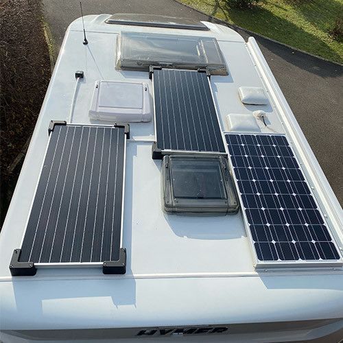 Déterminer le nombre de panneau solaire sur un camping-car.